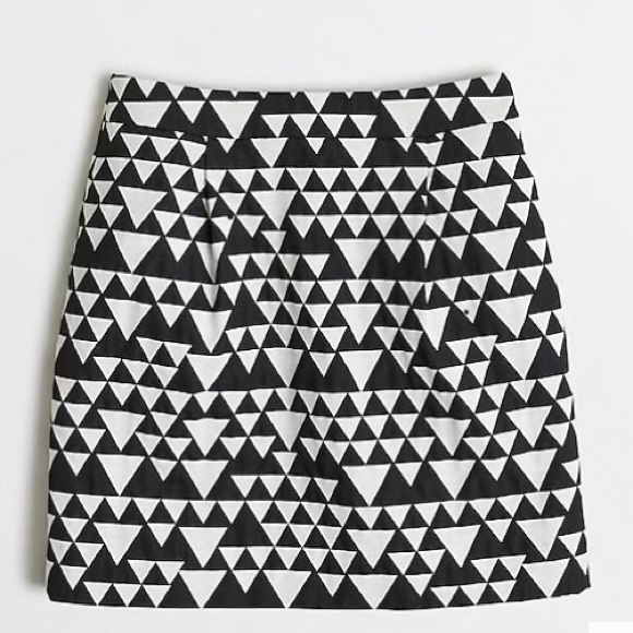 J. Crew Dresses & Skirts - J. Crew Triangle Jacquard Mini Skirt